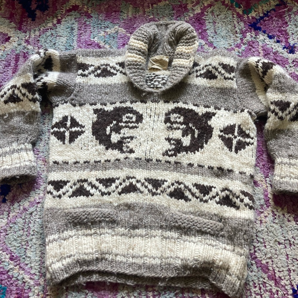 Vintage Cowichan Sweater
